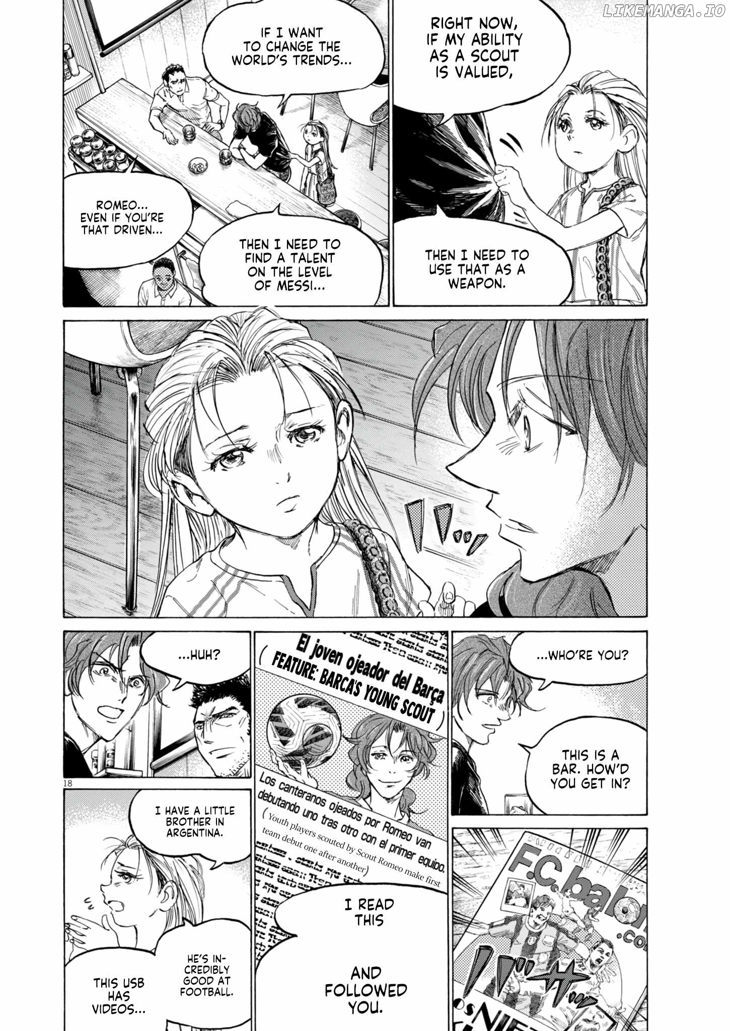 Ao Ashi, Chapter 387 image 19
